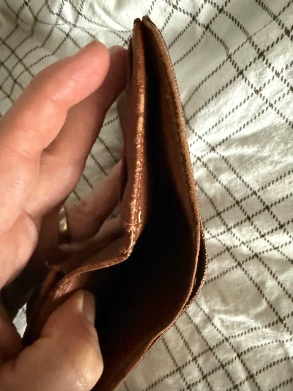 Louis Vuitton Brown Monogram Canvas Snap Wallet - Picture 4 of 9